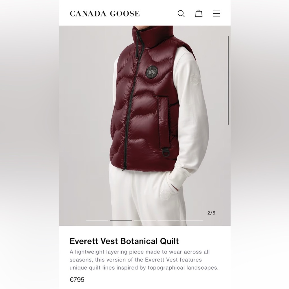Everett Vest Botanical Quilt